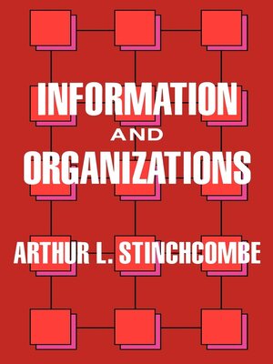 cover image of Information and Organizations